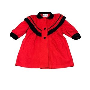 True Vintage Rothschild Girls Wool Coat